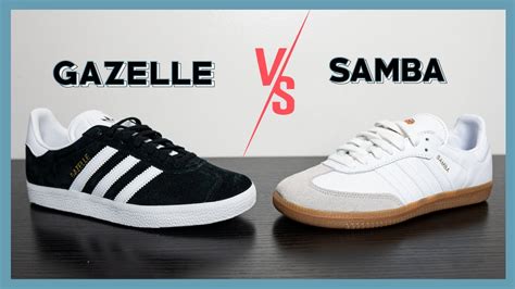 Adidas Gazelle vs Samba .